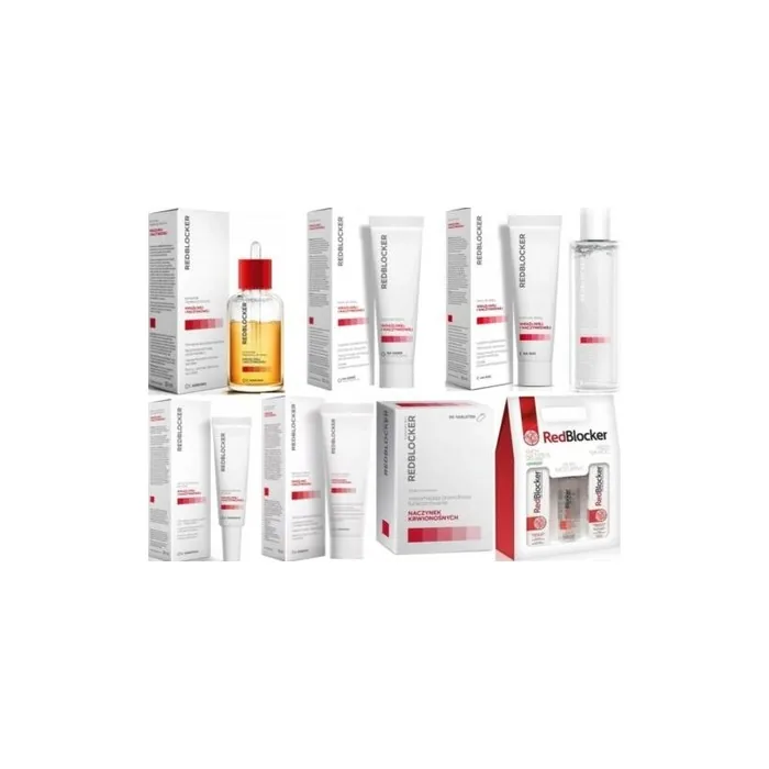 Redblocker Repair Concentrate Day Cream Night Cream Spot Serum Balm
