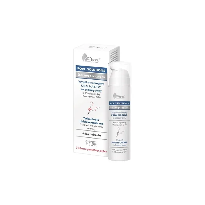 Ava Laboratorium Pore Solutions Night Cream Reducing Pores 50ml