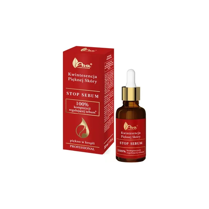 Ava Laboratorium Essence Of Beautiful Skin Stop Sebum Normalizing Face Serum 30ml