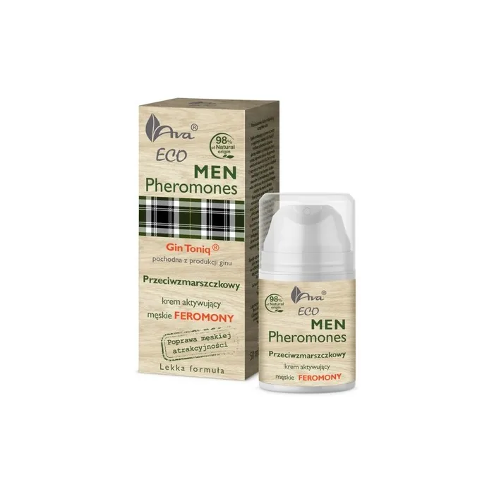 Ava Laboratorium Eco Men Pheromones Antiwrinkle Face Cream Activating Pheromones 50ml