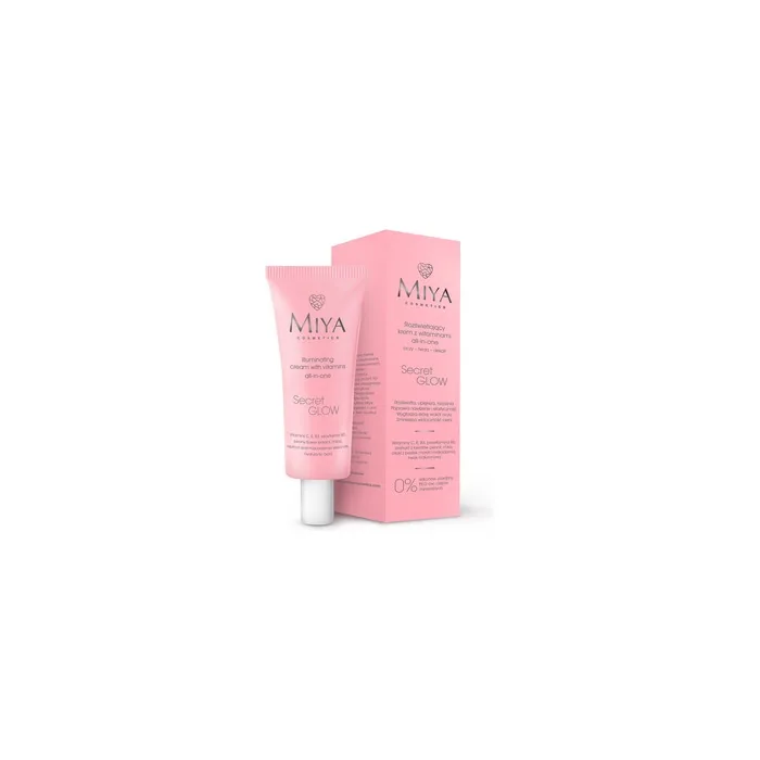 Miya Secret Glow Illuminating Cream With Vitamins For Eyes, Face, And Decollete 30ml