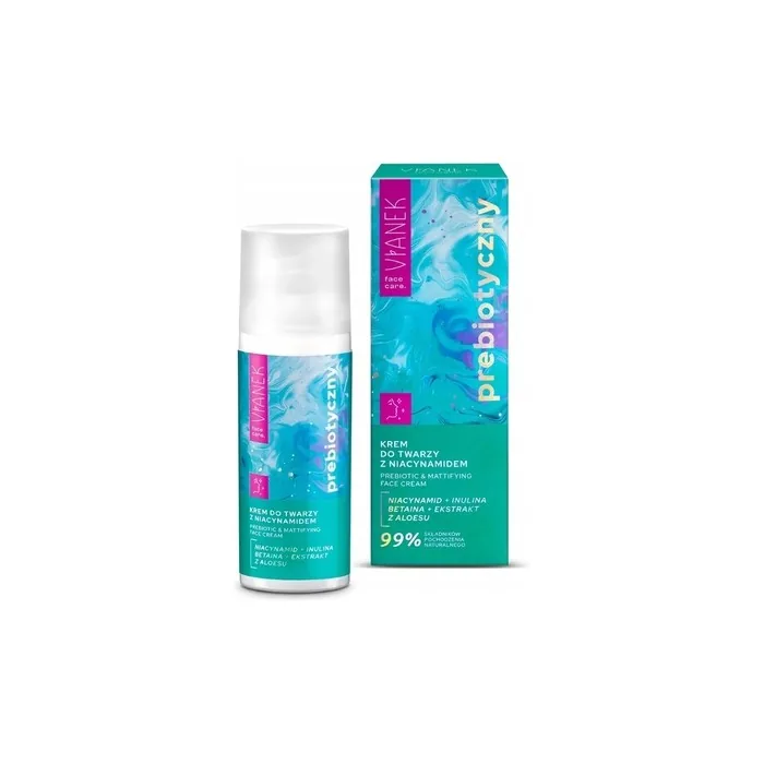 Vianek Prebiotic Mattifying Face Cream With Niacinamide 50 Ml