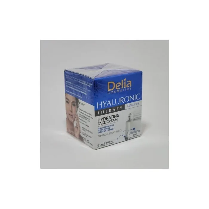 Delia Hyaluronic Therapy Extra Care Hydrating Face Cream Firms and Smooths 1.69oz
