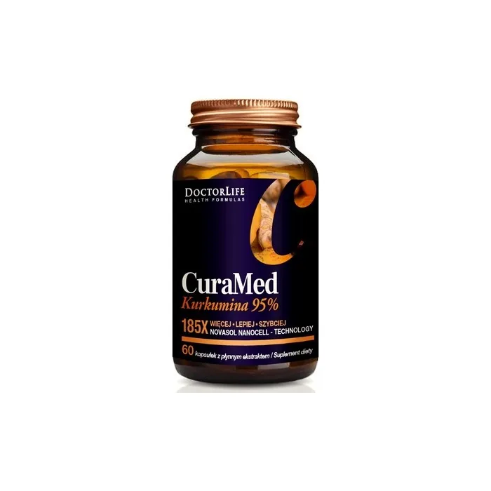 Doctor Life CuraMed NanoCell Micellised Curcumin 720mg Dietary Supplement 60 Capsules