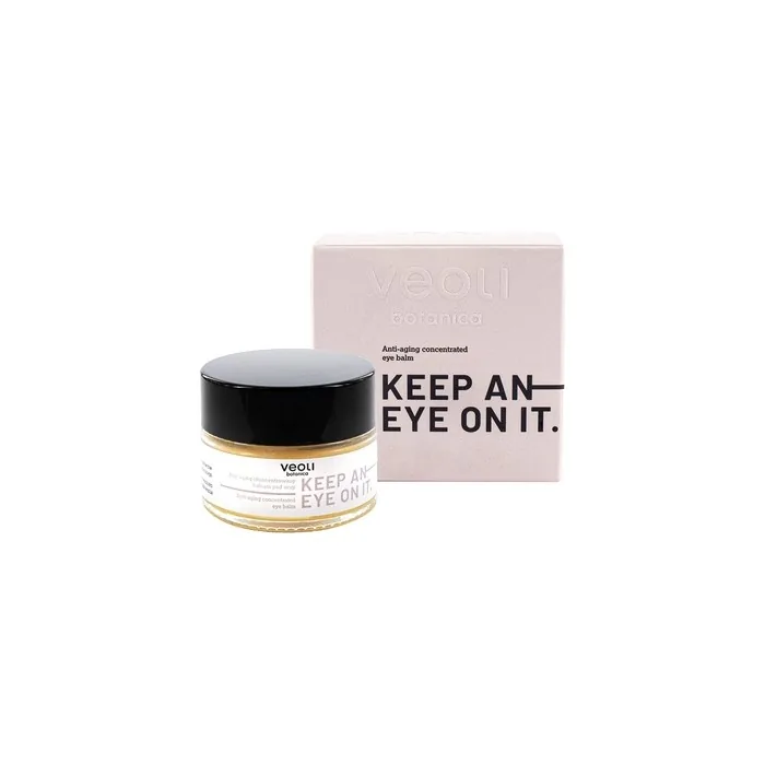 Veoli Keep an Eye on It Eye Balm 15ml - Rich Anti-Aging Eye Cream for All Skin Types