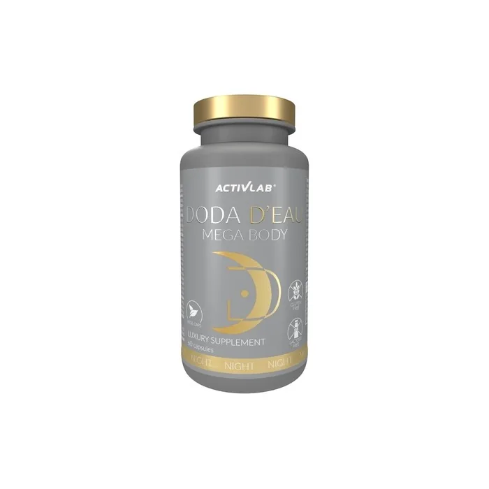 Activlab DODA D'eau Mega Body 60 Capsules - Delays Aging of the Body, Healthy Intestines, Anti-inflammatory Properties