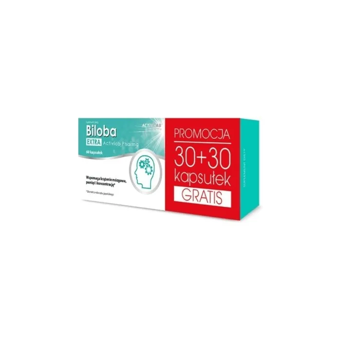 Activlab Ginkgo Biloba Cognitive Enhancement and Memory Support 120 Capsules