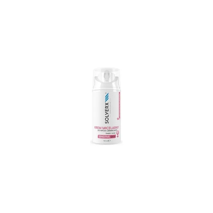 Solverx Sensitive Skin Micellar Water For Makeup Removal For Women 100ml