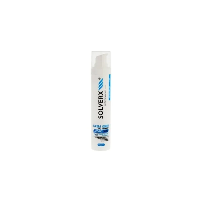 SOLVERX Atopic Skin Face Cream 3in1 with SPF50+ 50ml