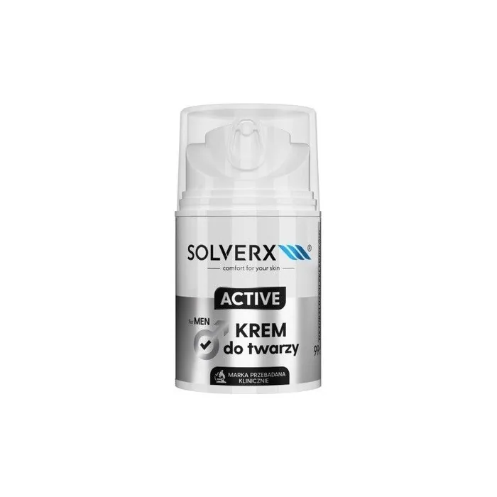 Active Face Cream for Men 50ml SOLVERX