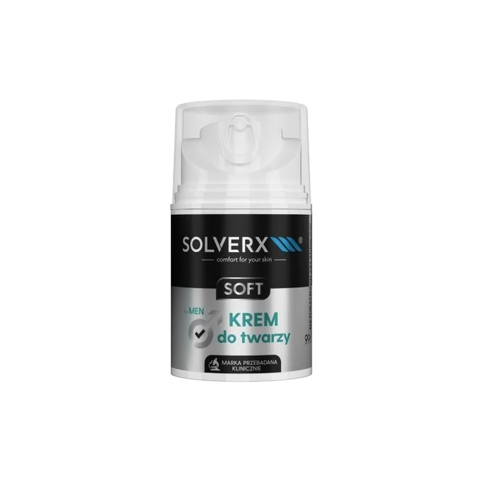Solverx Soft Face Cream For Men 50ml