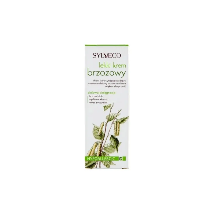 Sylveco Light Birch Cream For Daily Care Birch & Soapwort 50ml