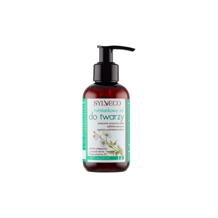 Sylveco Chamomile Face Gel 150ml - Cleanses, Unclogs Pores And Regulates Sebum Production