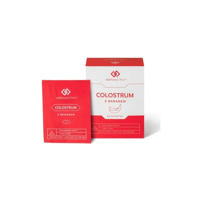 Genactiv Colostrum With Banana Bags 500mg