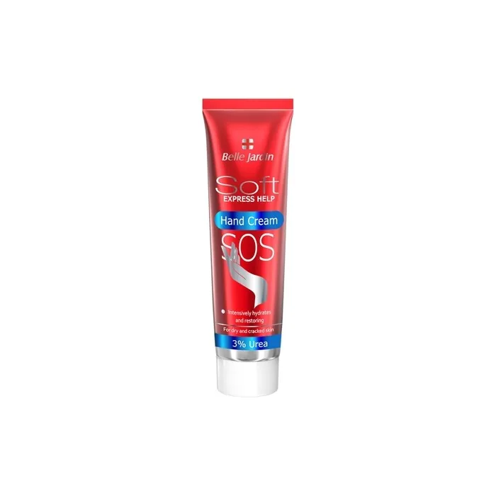 Belle Jardin SOS Hand Cream 100ml - Moisturizing Cream for Dry and Cracked Skin