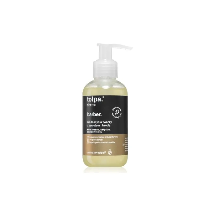Topa Barber Face Cleansing Gel For Facial Hair 150ml