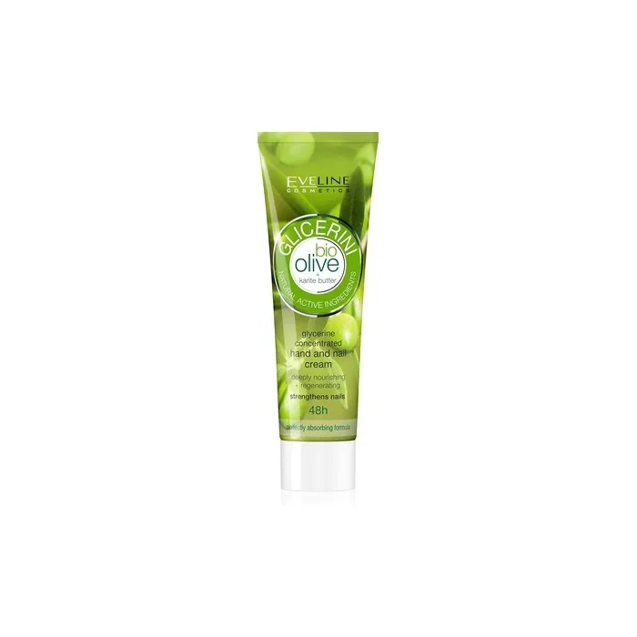 Glycerine Hand and Nail Cream with Bio Olive and Shea Butter