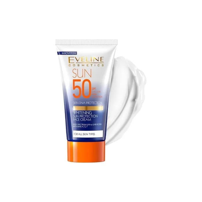 Eveline Cosmetics Sun High Protection Whitening SPF 50 Face Cream 50ml