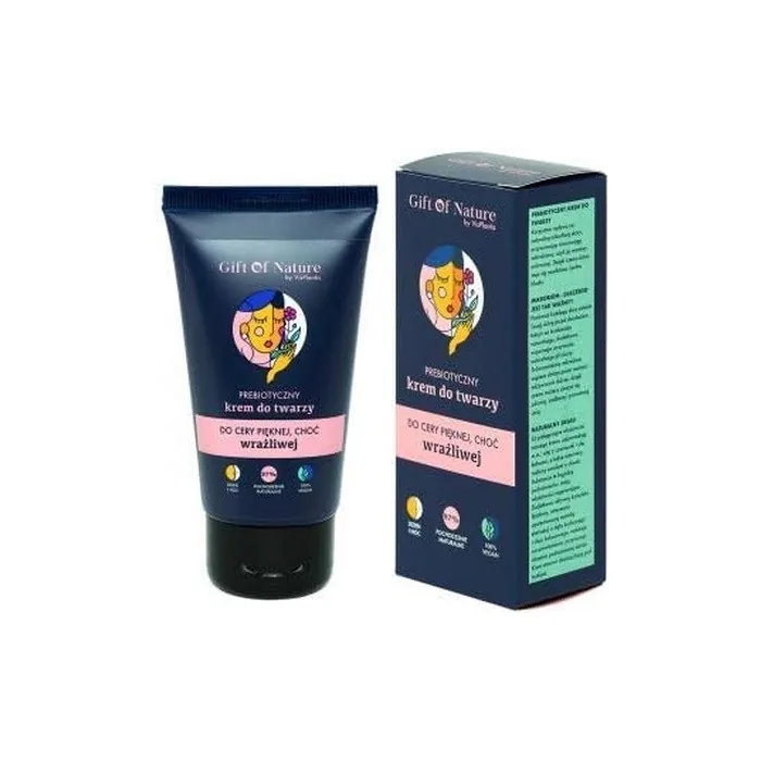 VisPlantis Gift of Nature Prebiotic Face Cream for Sensitive Skin Black Cumin Oil 50ml