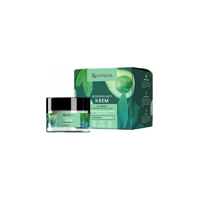Vis Plantis Regenerating Face Cream for Dry Skin with Avocado 50ml