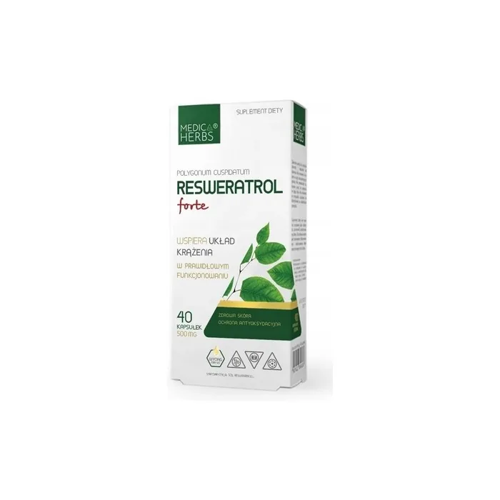 Resveratrol Forte Polygonum Cuspidatum Supplement for Cardiovascular Support