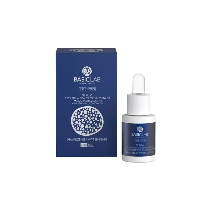 Esteticus Serum With 10% Trehalose, 5% Snap-8 Peptide, And Low Molecular Weight Hyaluronic Acid 15ml