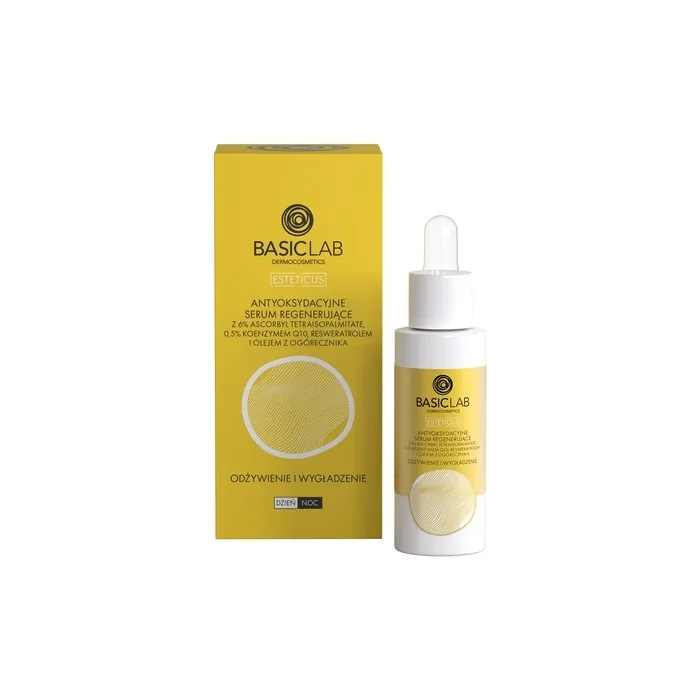 Esteticus Antioxidant Regenerating Serum With 6% Ascorbyl Tetraisopalmitate, 0.5% Coenzyme Q10 And Borage Oil 30ml