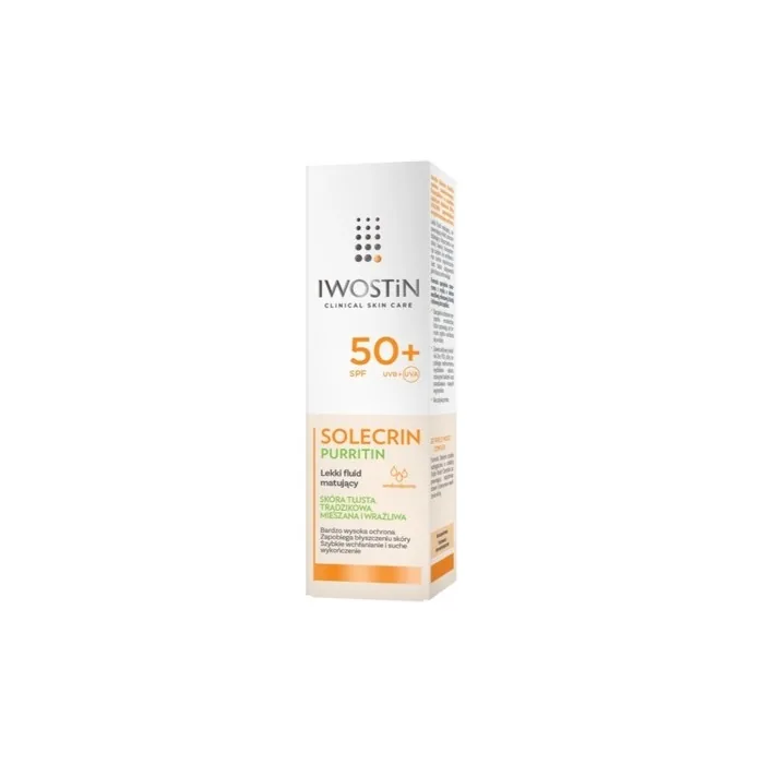 Iwostin Solecrin Purritin Ultramatte Spf 50 Sunscreen 40ml
