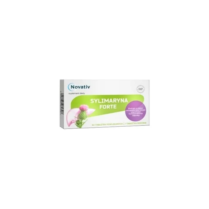 Novativ Silymarin Forte 60 Tablets Long Expiry Date