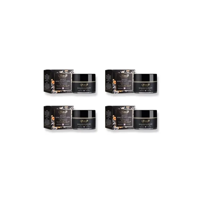 Helia-D Classic Anti-Wrinkle Night Cream with Coenzyme Q10 for All Skin Types 50ml - Pack of 4