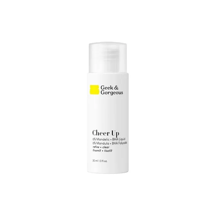 Geek & Gorgeous Cheer Up 6% Mandelic + BHA Liquid 30ml