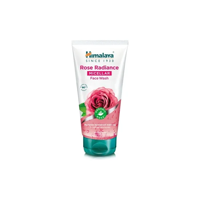 Himalaya Rose Radiance Micellar Face Wash Brightening Gel With Organic Rose 150ml