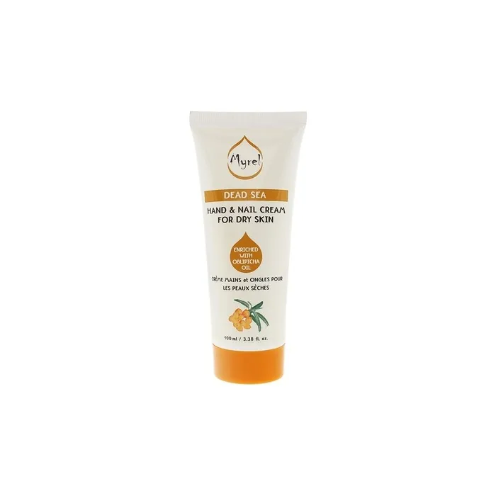 Myrel Dead Sea Enriched With Obliphica Oil Hand Nail Cream 100ml For Dry Skin