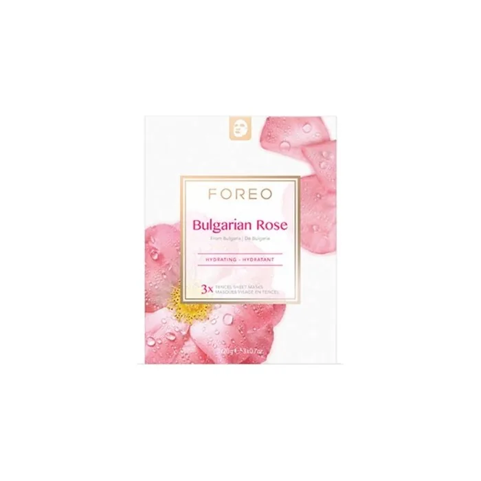 Foreo Bulgarian Rose Sheet Mask 3x20g