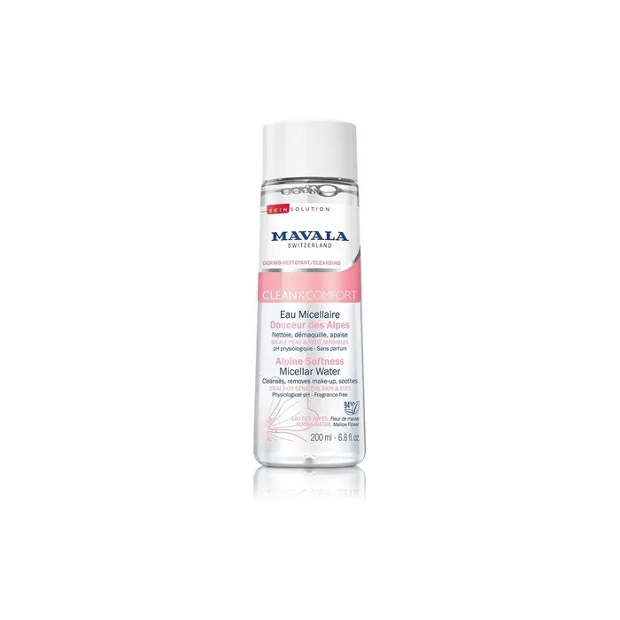 Mavala Clean & Comfort Alpine Softness Micellar Water 200ml