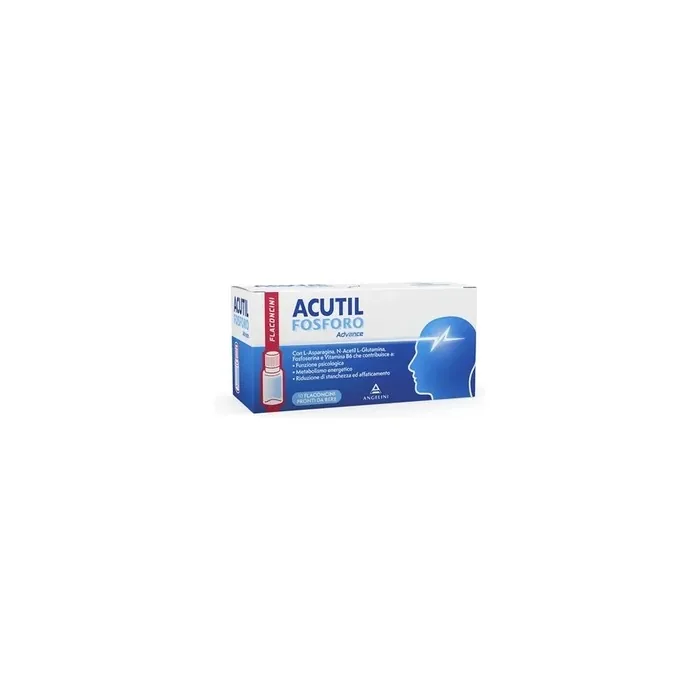 Angelini Acutil Phosphorus Advance Supplement For Cognitive Functions 10 Vials