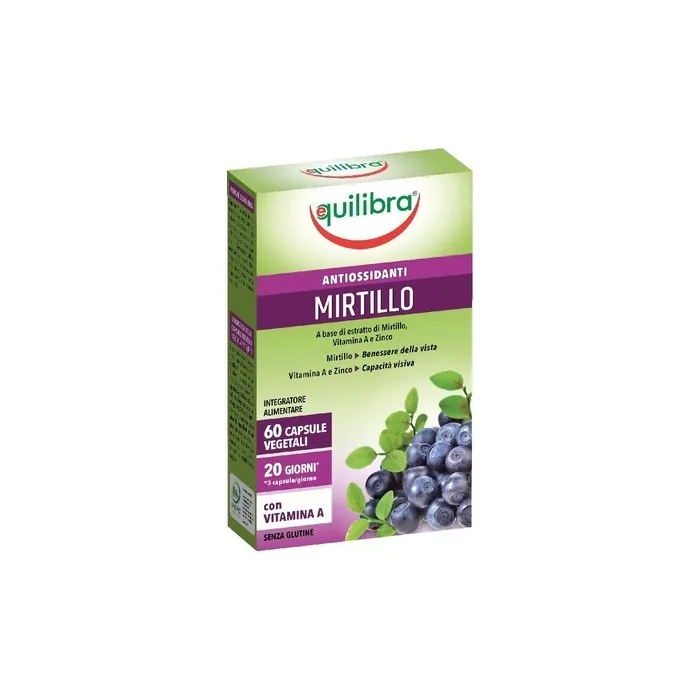 Equilibra Blueberry Antioxidant 60 Capsules