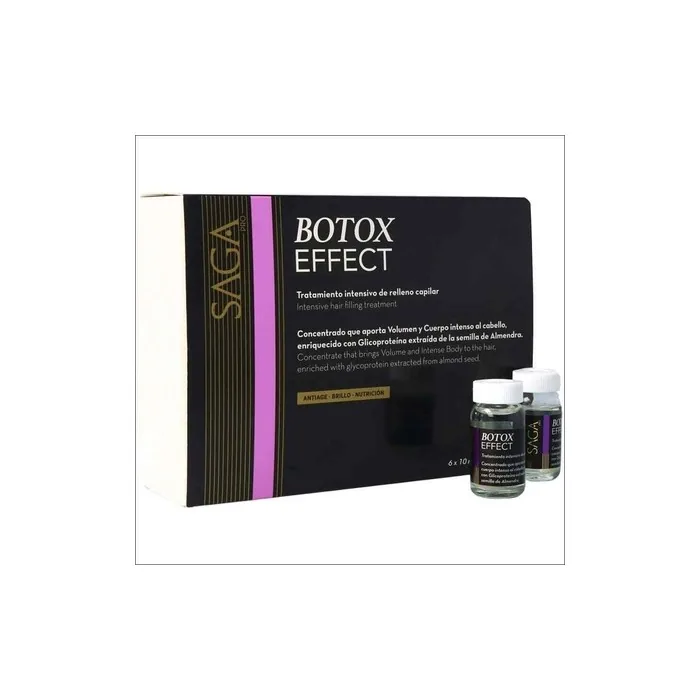 SAGA Botox Effect Intensive Filler Capillary Treatment 6 x 10ml