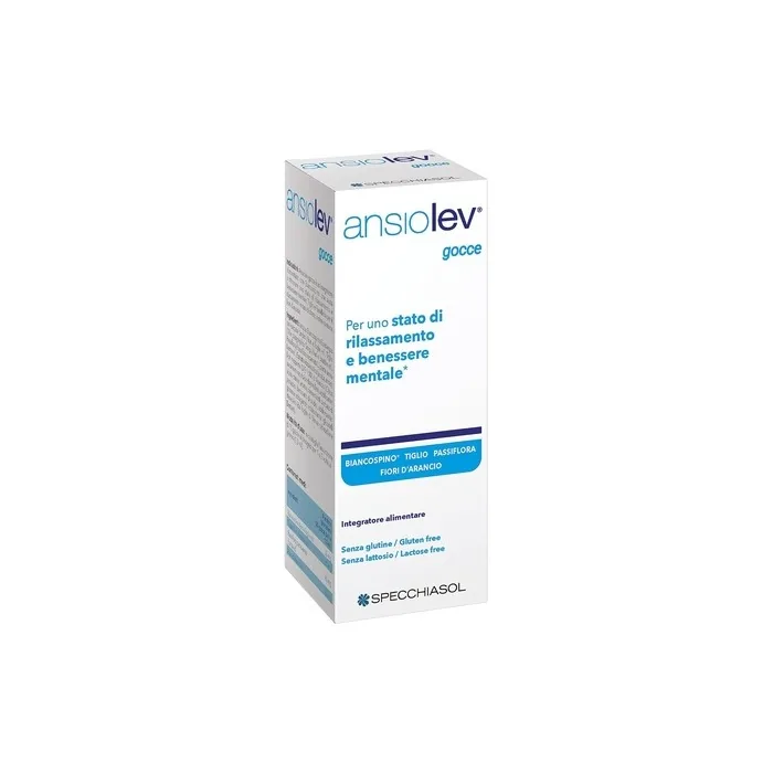 Specchiasol Ansiolev Instant Drops Dietary Supplement 20ml