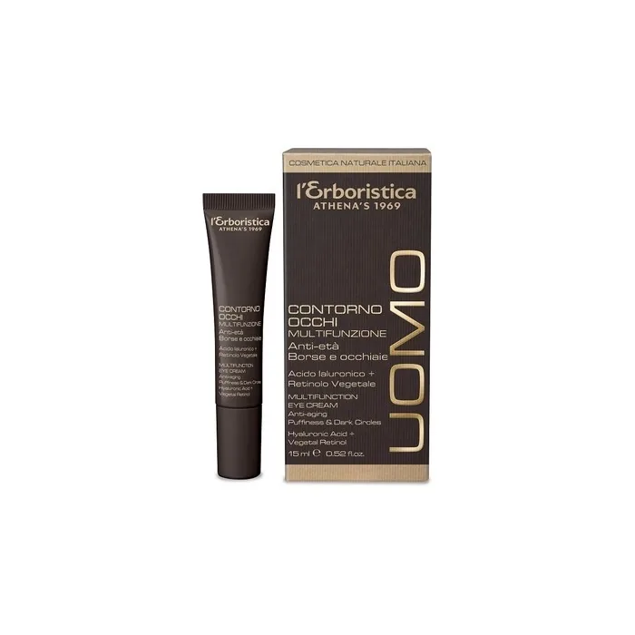 Athena's L'Erboristica Uomo Multifunzione Eye Cream for Wrinkles and Dark Circles 15ml