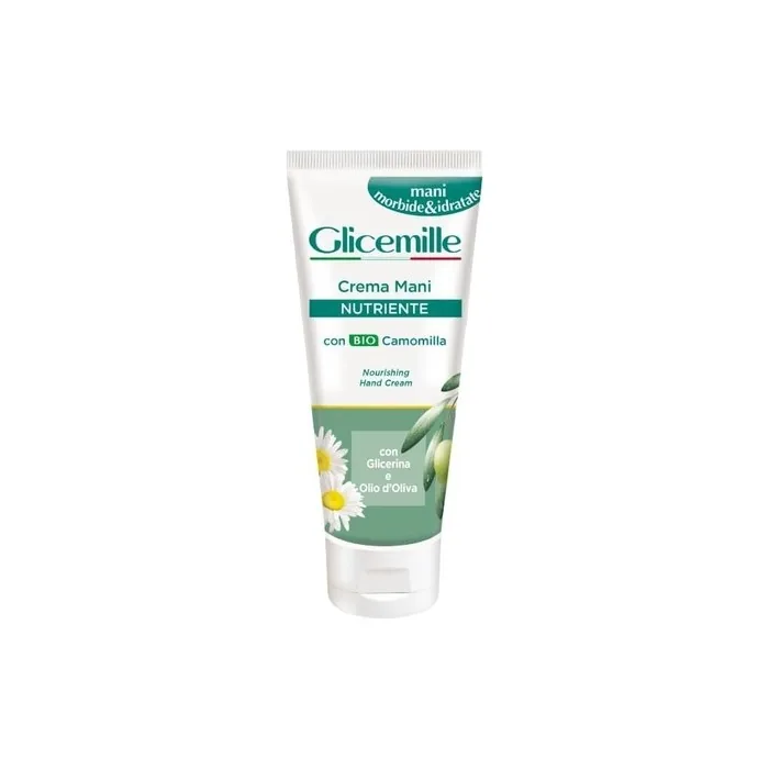 Glicemille Nourishing Hand Cream With Chamomile Glycerin And Olive Oil 100ml