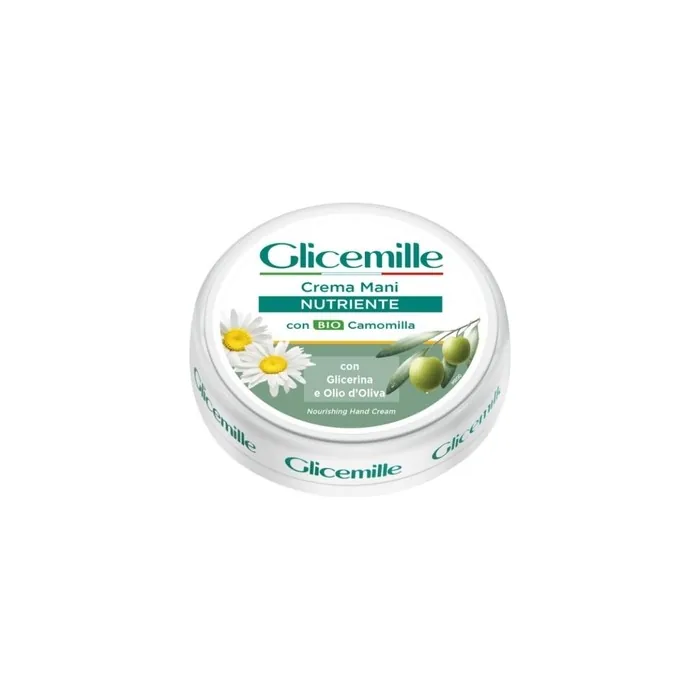 Glicemille Nourishing Hand Cream With Organic Chamomile Glycerin And Olive Oil 100ml
