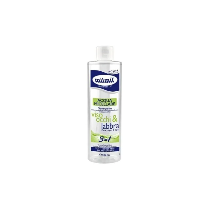milmil Micellar Water 3in1 with Rose Water and Chamomile 500ml