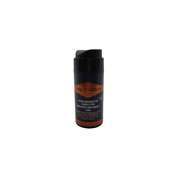 Gillette King C Gillette Face And Beard Moisturizer 100ml
