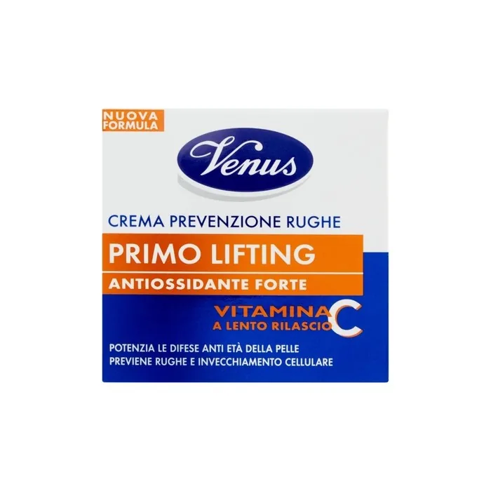 Venus Wrinkle Prevention Cream First Lifting Strong Antioxidant 50ml 1.69 Fl.Oz. Italian Product
