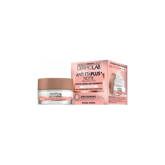 Dermolab Antiaging Plus Night Cream For Neck And Face Lifting Effect 50ml