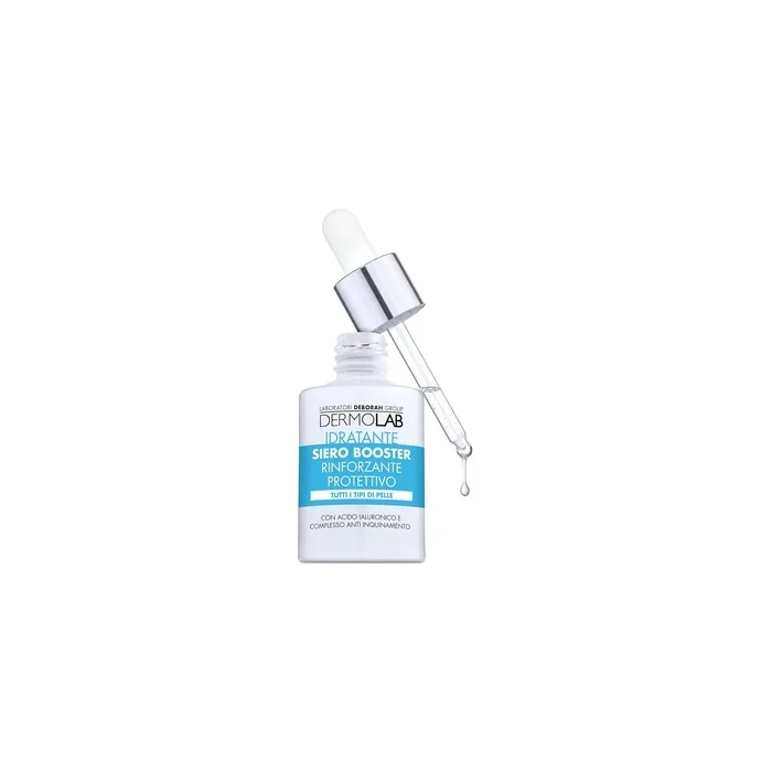 Dermolab Face Serum Hyaluronic Acid Booster 72h Moisturizing, Protective Strengthener for All Skin Types 30ml