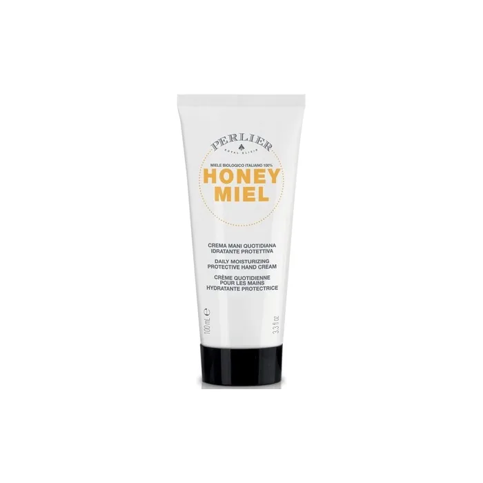 Perlier Honey Protective Hand Cream with Nourishing Barrier 100ml 3.3 Fl Oz - Italian Import