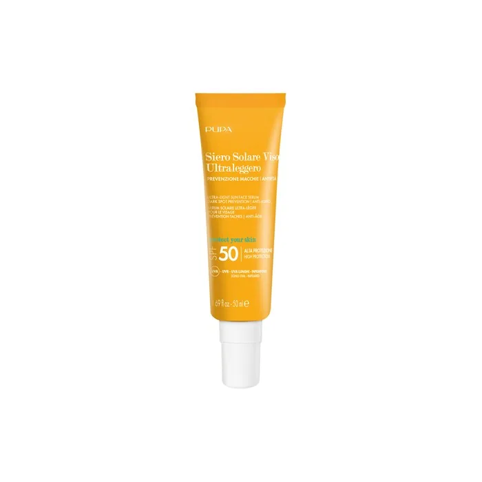 Pupa Ultralight Face Sunscreen Serum Spf50 50 Ml