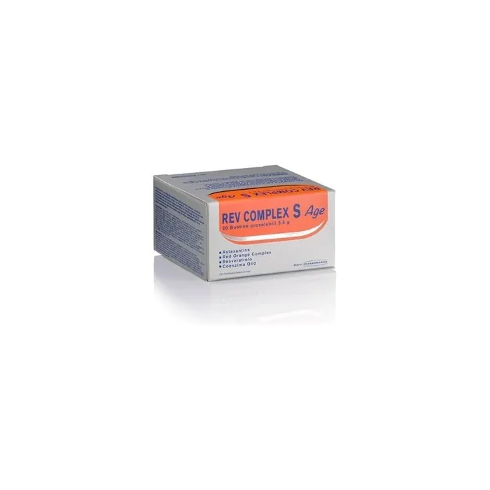 Rev Pharmabio Rev Complex S Age Antioxidant Supplement 20 Sachets